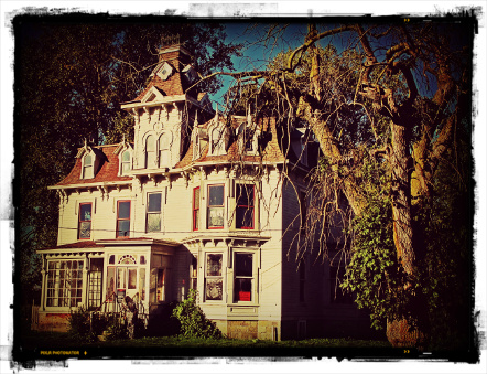 Half-Figure Visits Victorian Home