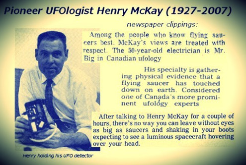 Henry McKay UFOs Canada